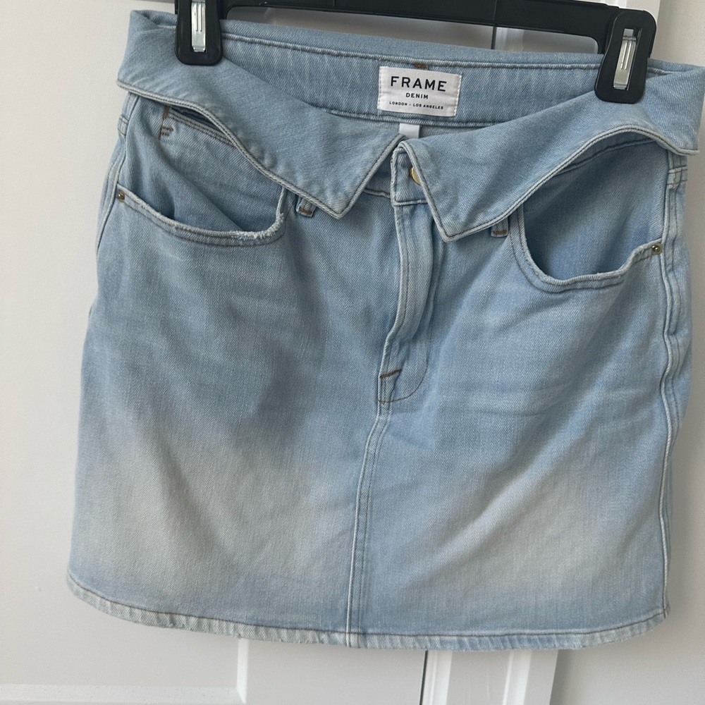 FRAME denim skirt size 27